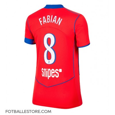 Paris Saint-Germain Fabian Ruiz #8 Tredjedrakt Dame 2025-26 Kortermet Paris Saint-Germain Fabian Ruiz #8 Tredjedrakt Dame 2025-26 Kortermet